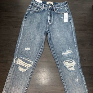 Pacsun Mom Blue Jeans Size 23 NWT